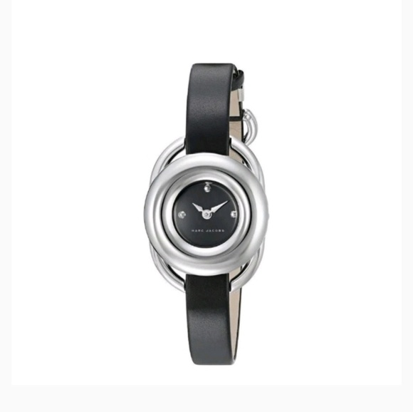 Marc By Marc Jacobs Accessories - Marc Jacobs Jerrie Black Leather Watch